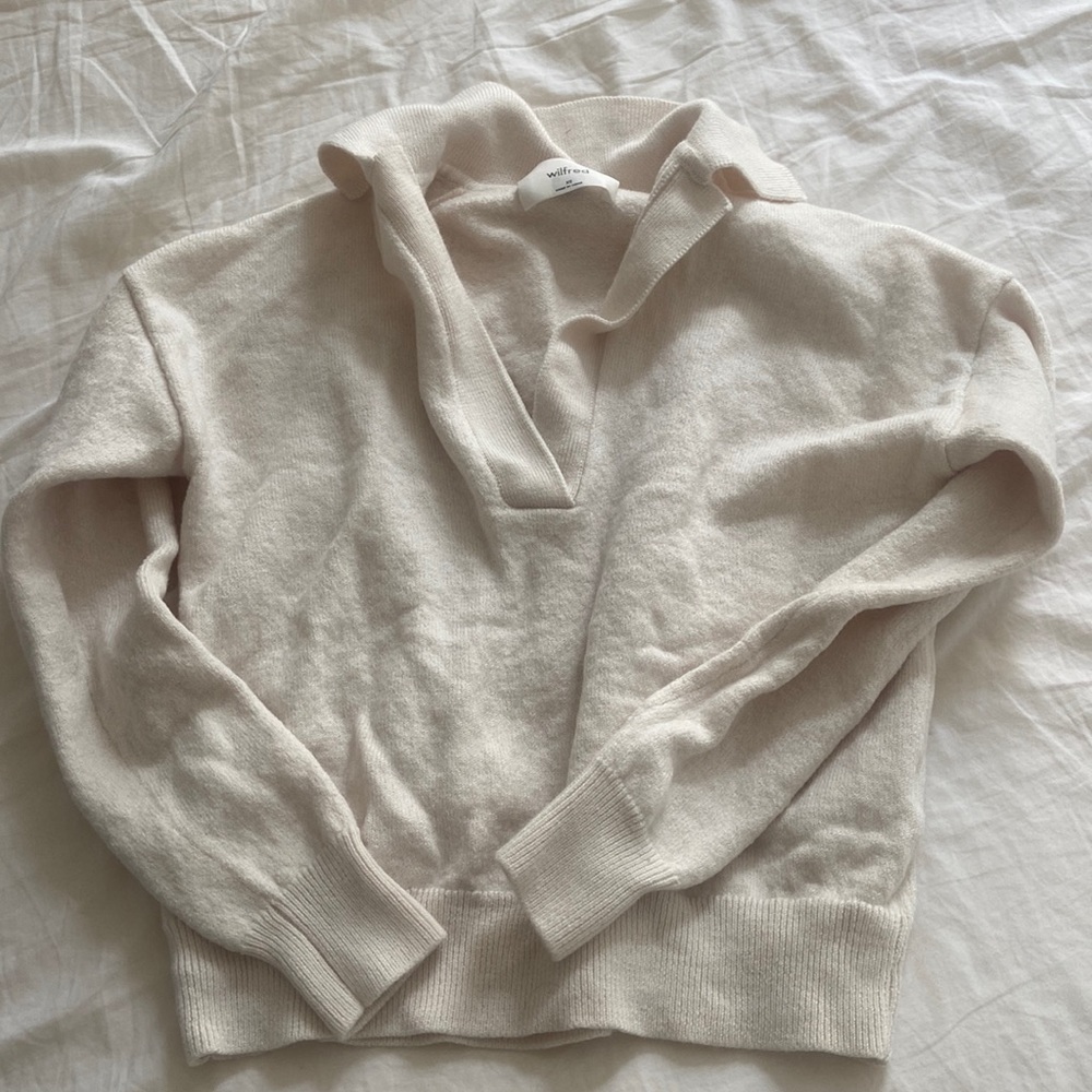 Wilfred Aritzia Collared Sweater